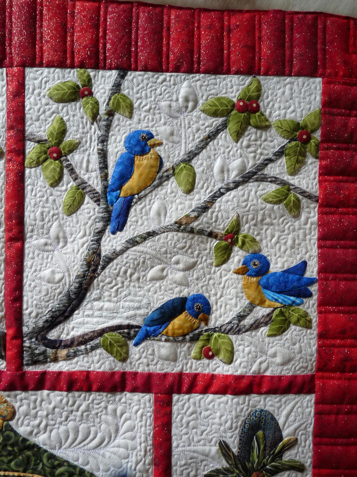 Sewing & Quilt Gallery Audubon Christmas