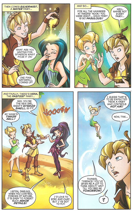 Comic Kathy: Free Comic Book Month "Tinker Bell"