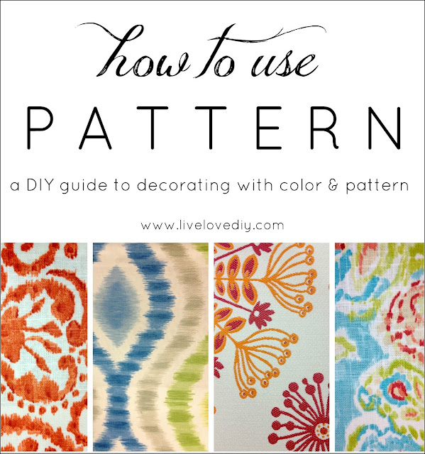 How To Combine Pattern: A DIY guide to decorating with color & pattern