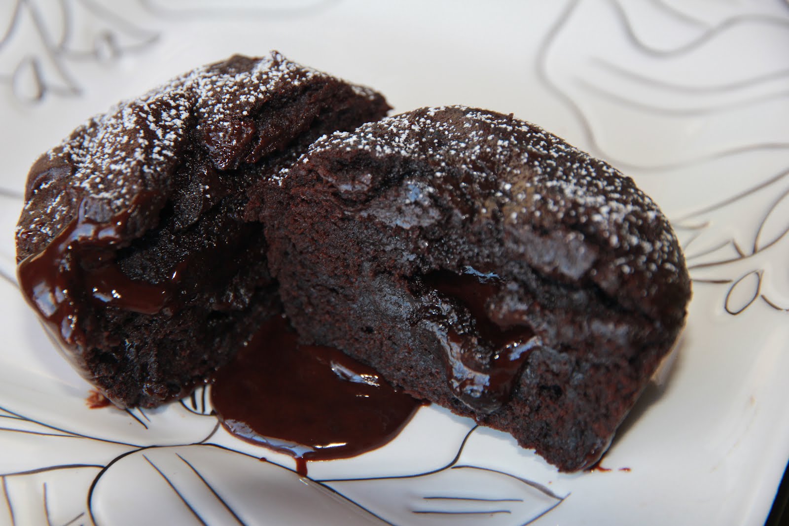 Verbena Pastries Dark Chocolate Lava Cake with Chambord Truffle Center