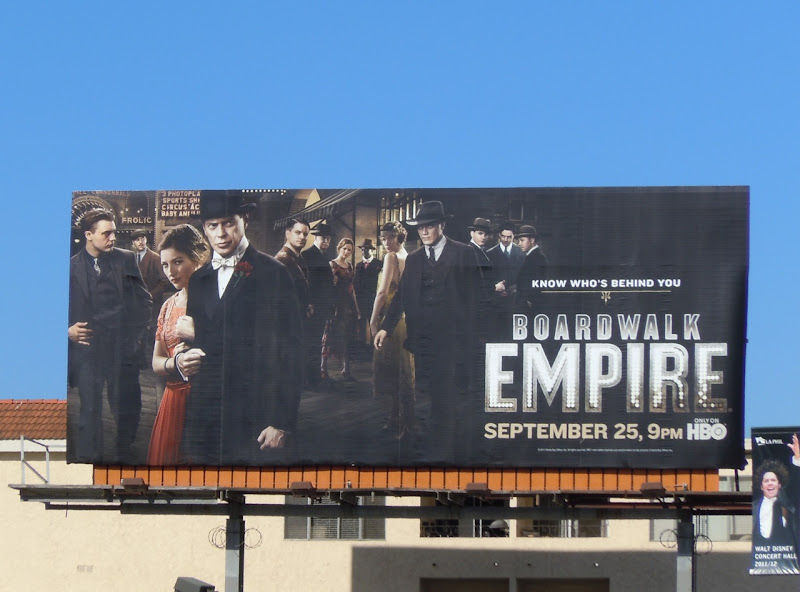 Boardwalk Empire season 2 billboard