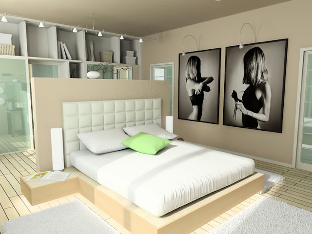 Dormitorios pequeños | Decoración Retro