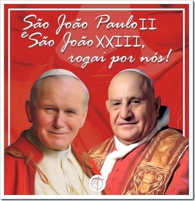 SÃO JOÃO XXIII E SÃO JOÃO PAULO II