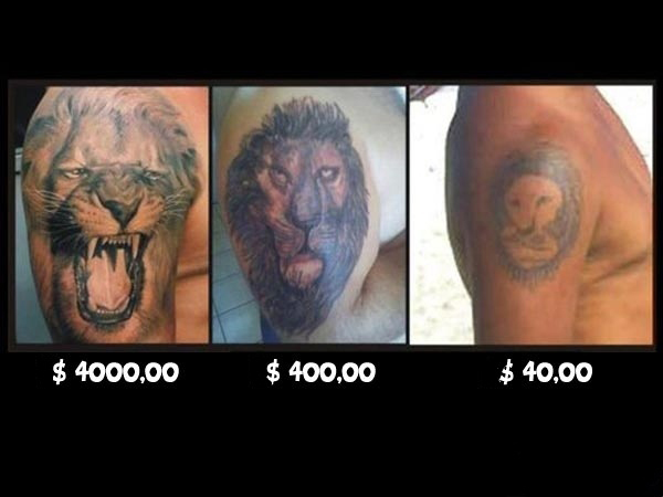 Tattoo You Prices | badass lion tattoos and their prices funpicc Tattoo You Prices | badass lion tattoos and their prices funpicc
