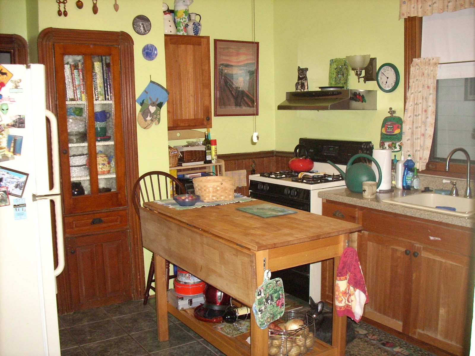 Second Floor Landing Kitchenette - Transitional - Kitchen