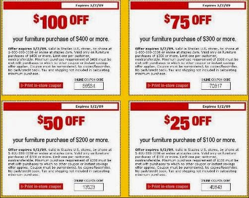 staples coupons