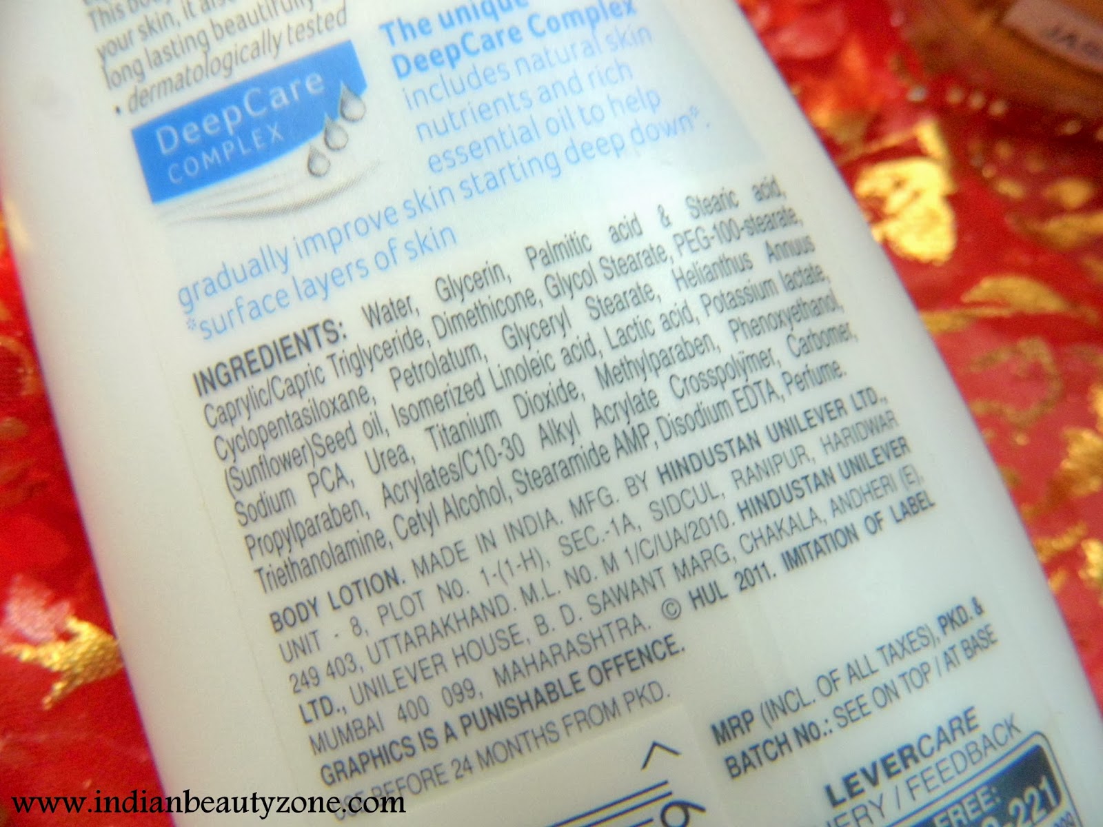 Indian Beauty Zone Dove Essential Nourishment Body Lotion Review