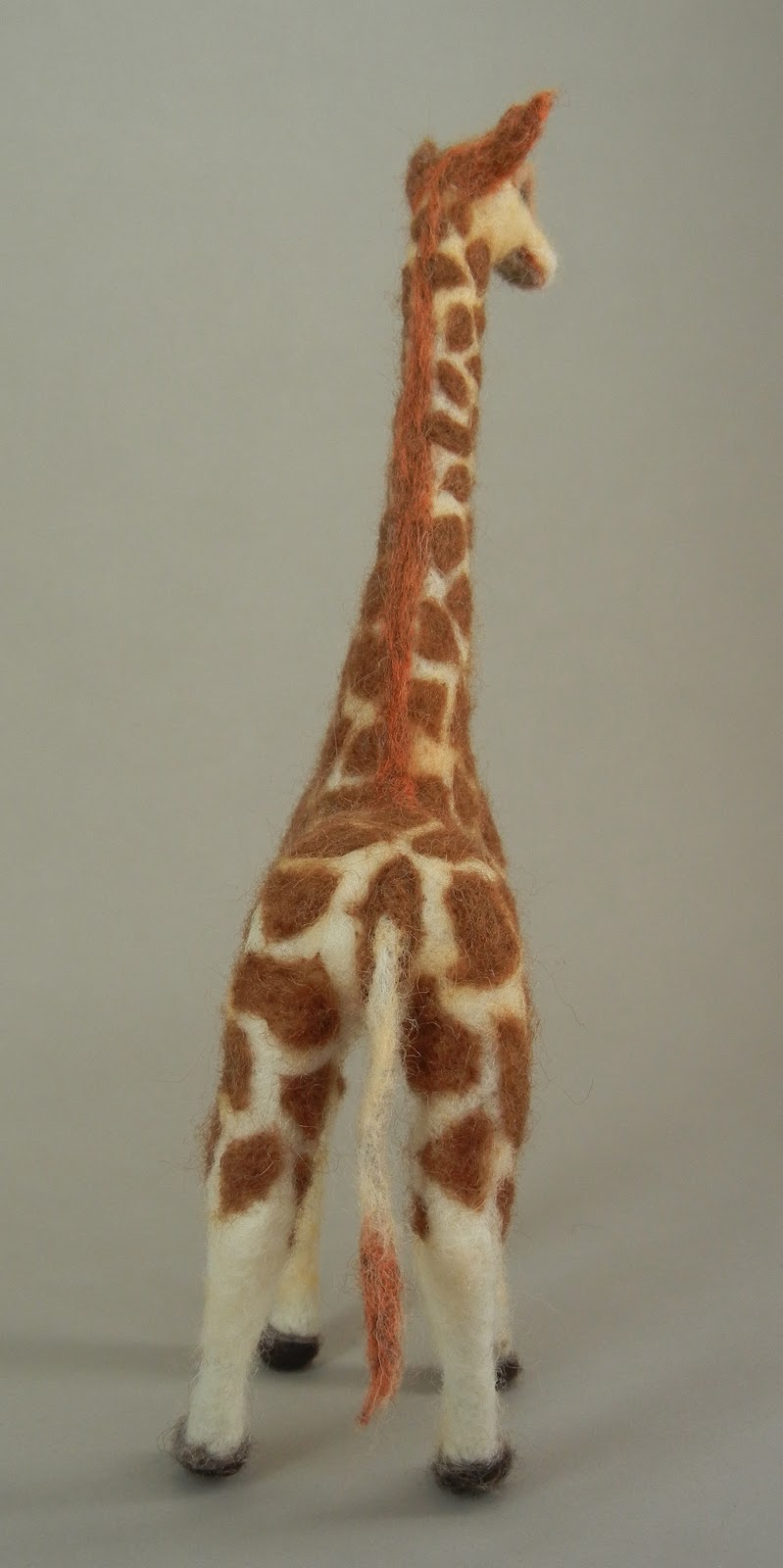 Figures & Fibers Needle Felted Giraffe