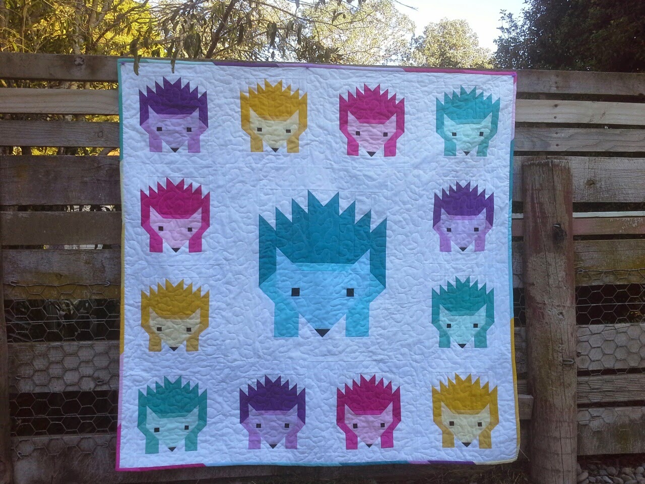 Beausoleil Quilts Hazel The Hedgehog Quilt Along