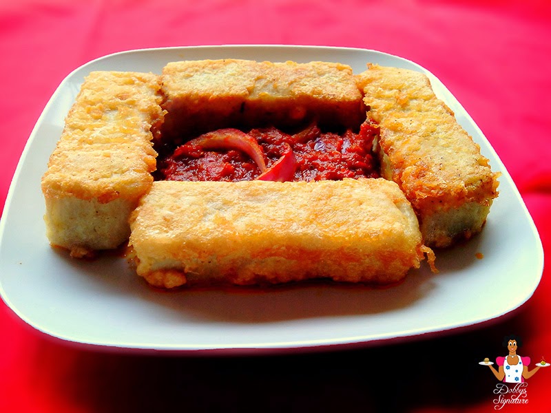 Yamarita “Dun Dun Oniyeri” (egg coated yam) Dobby's Signature