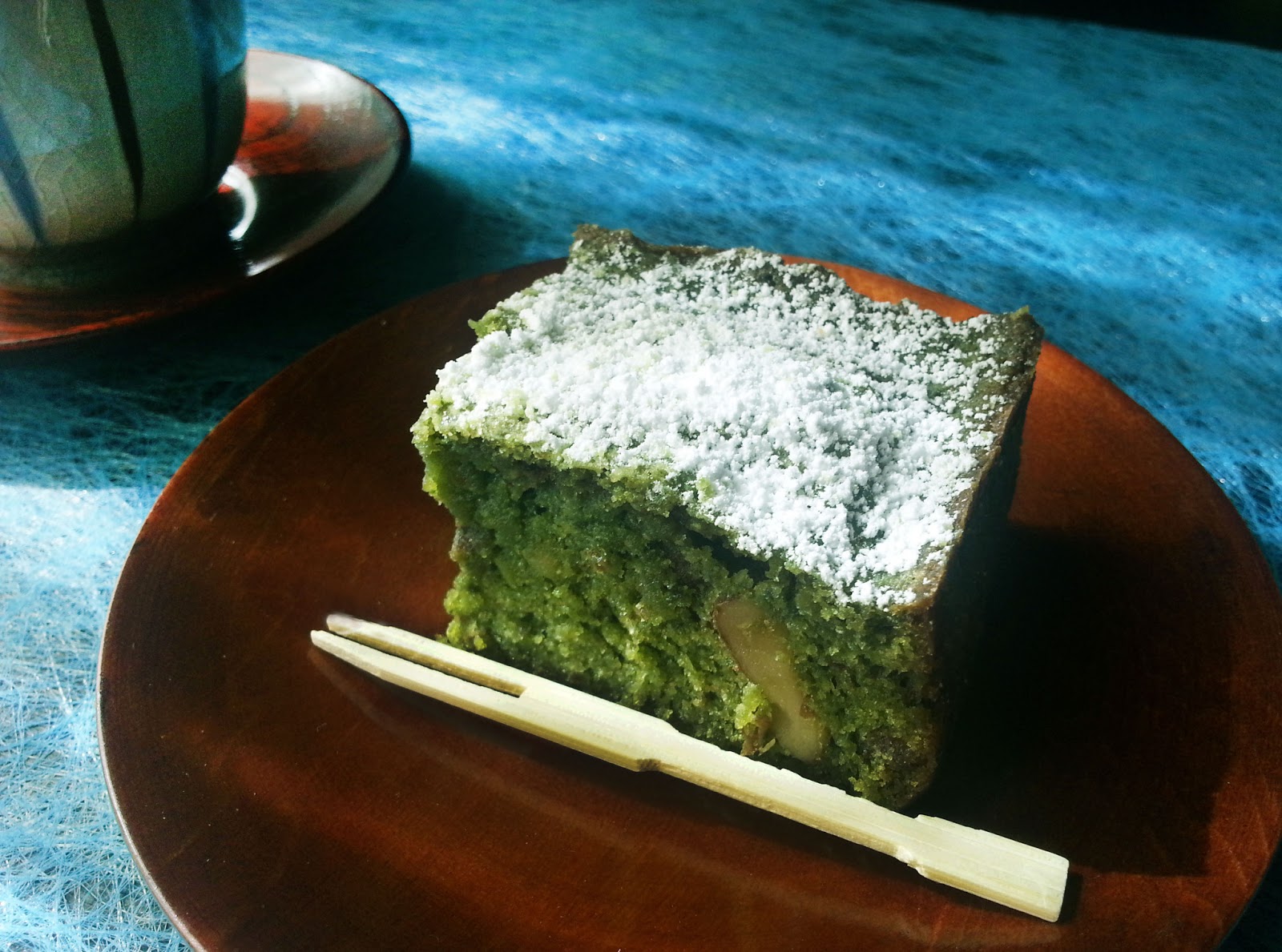COOKING WITH JAPANESE GREEN TEA Green Tea Matcha Brownie