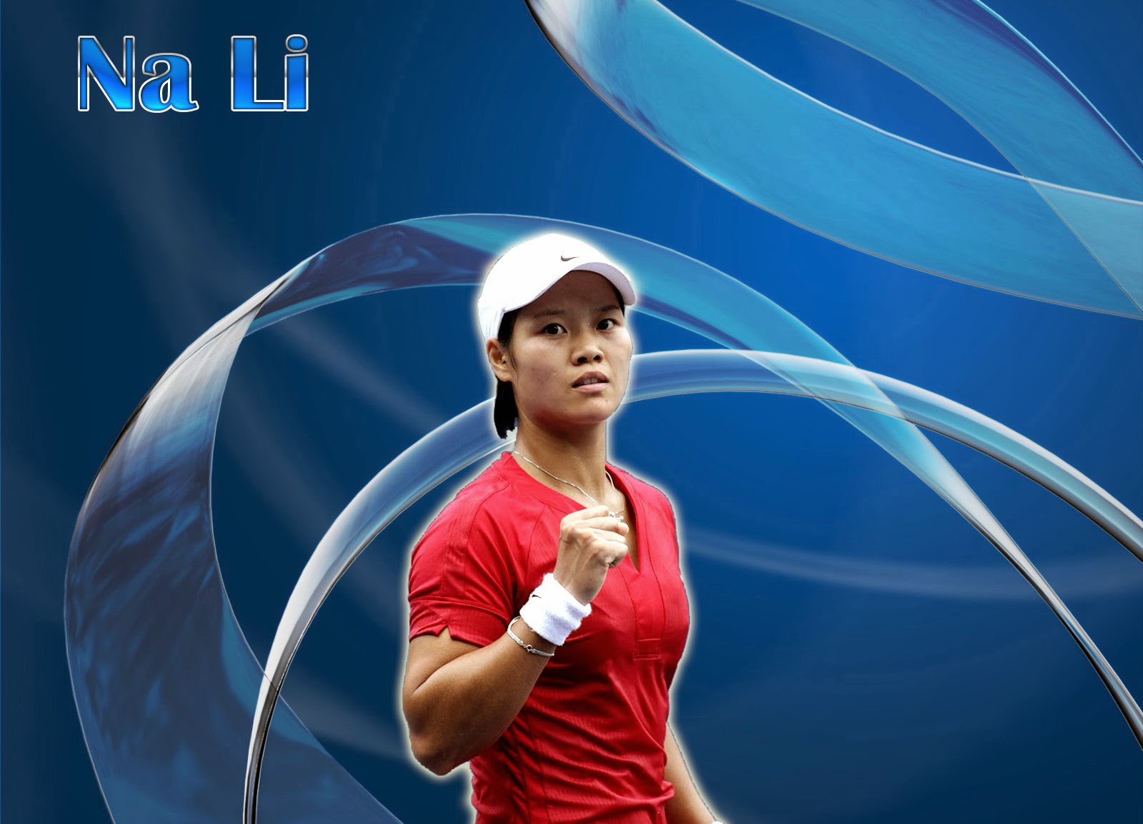 Li Na Beautiful New HD Wallpaper 2014 | 3D Tennis Wallpaper
