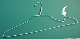 DIY No-Slip Hangers on Diane's Vintage Zest!  #free #organization #tip
