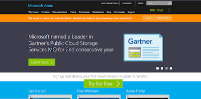 Cara Mendaftar Ke Windows Azure - VPS Gratis Dari Azure