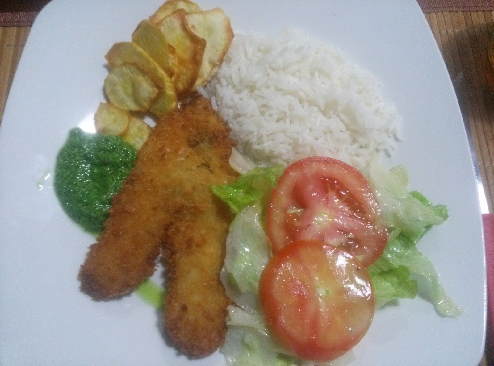 Cozinhando com Ana Filé de tilápia com farinha panko