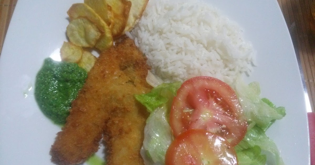 Cozinhando com Ana Filé de tilápia com farinha panko