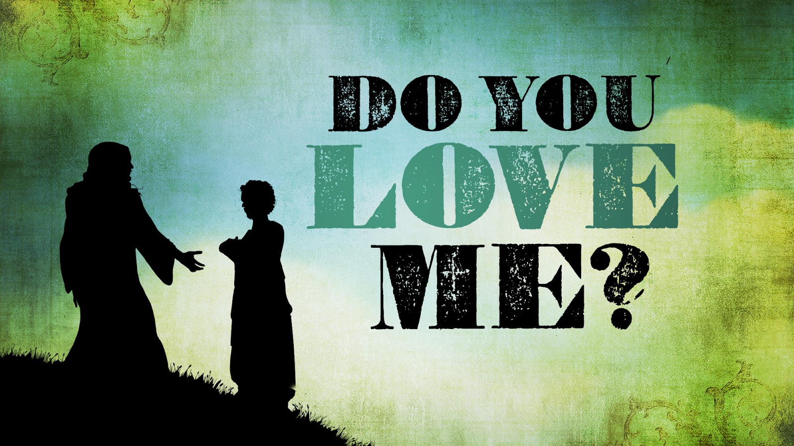 I put myself in Peter's shoes and listen to that question: Simon, son of John, do you love me more than these?