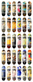 30 classic modern art skateboards decks
