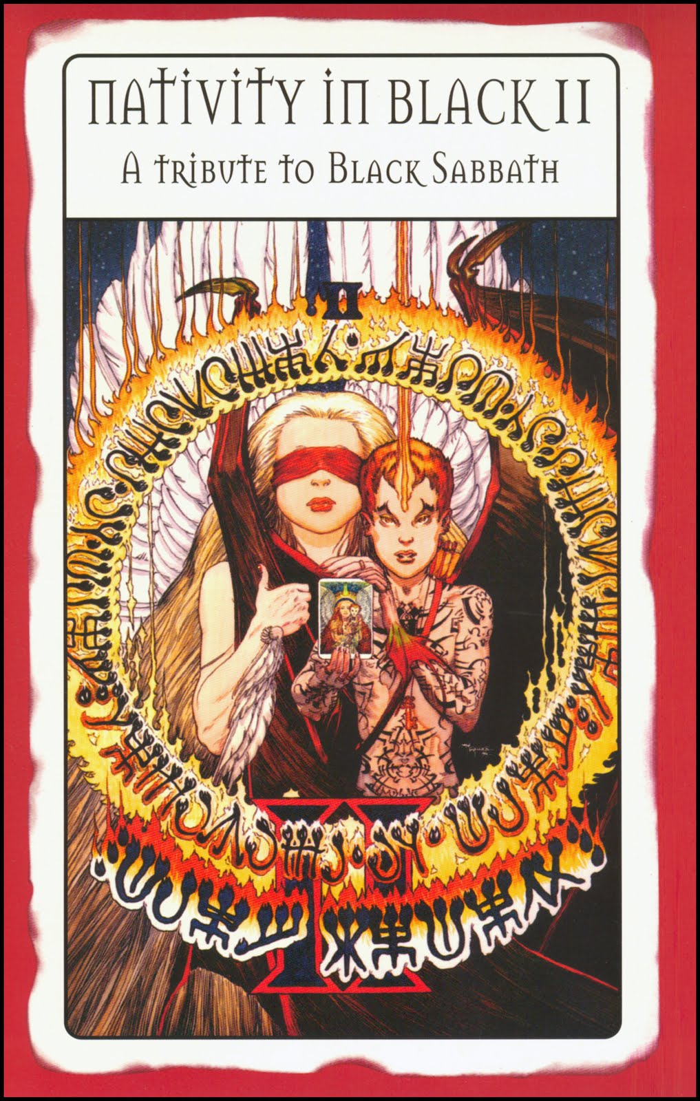 Fantasy Ink Nativity in Black