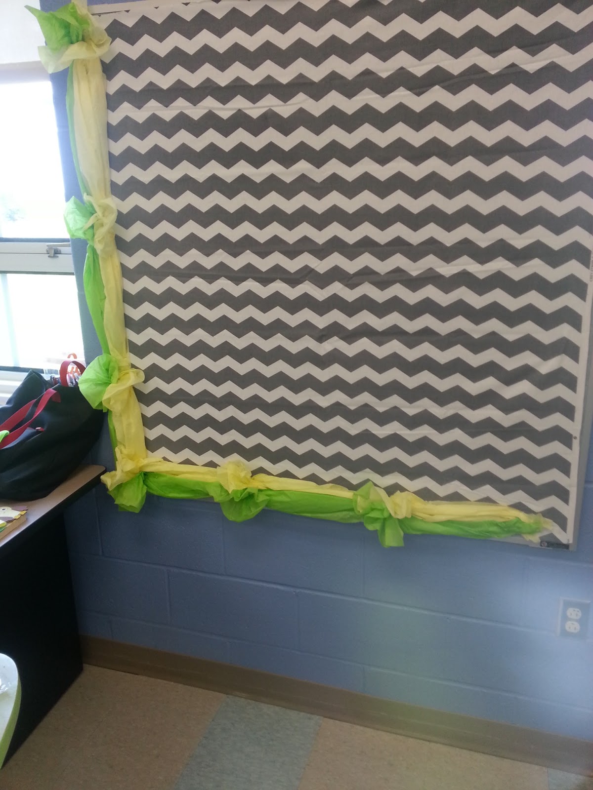 Fancy Tissue Paper Bulletin Board Border Elementary Nest