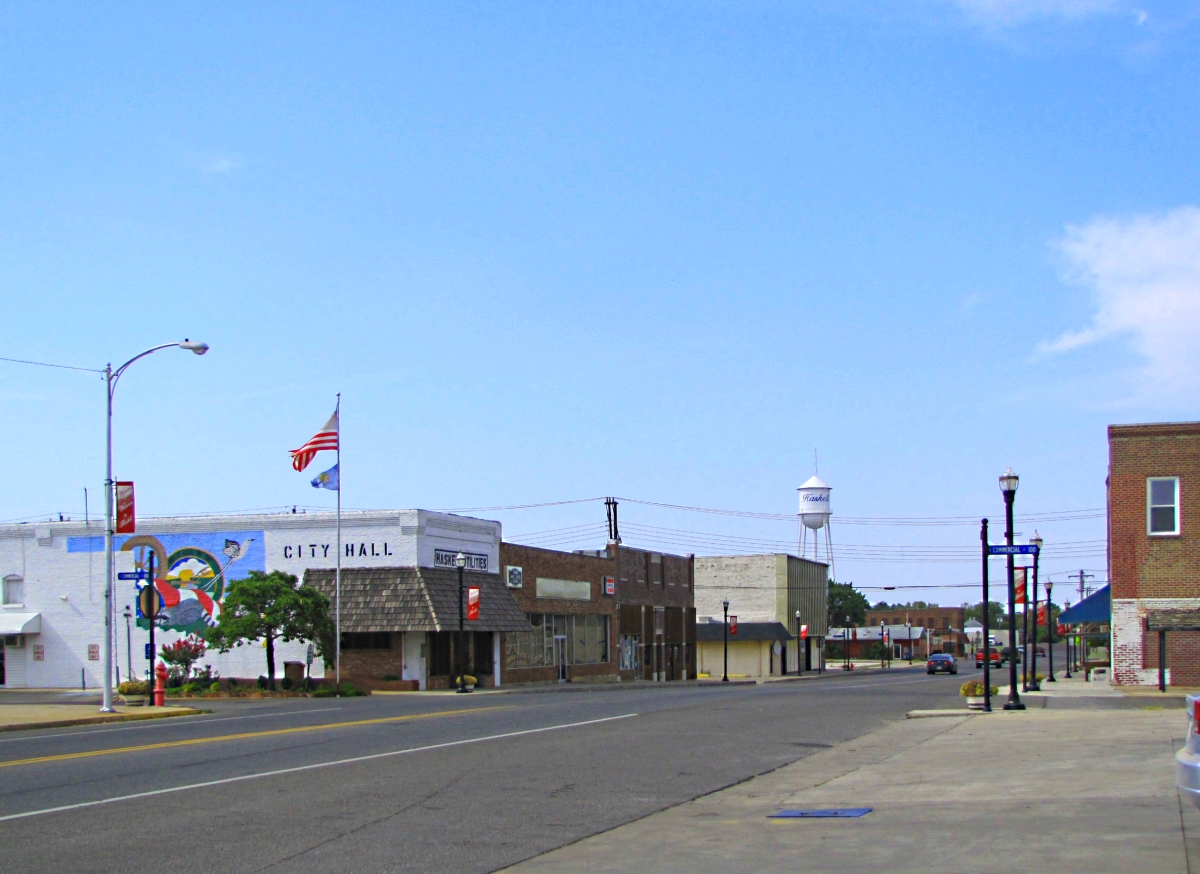 Tulsa Gentleman Skywatch Friday Haskell City Hall