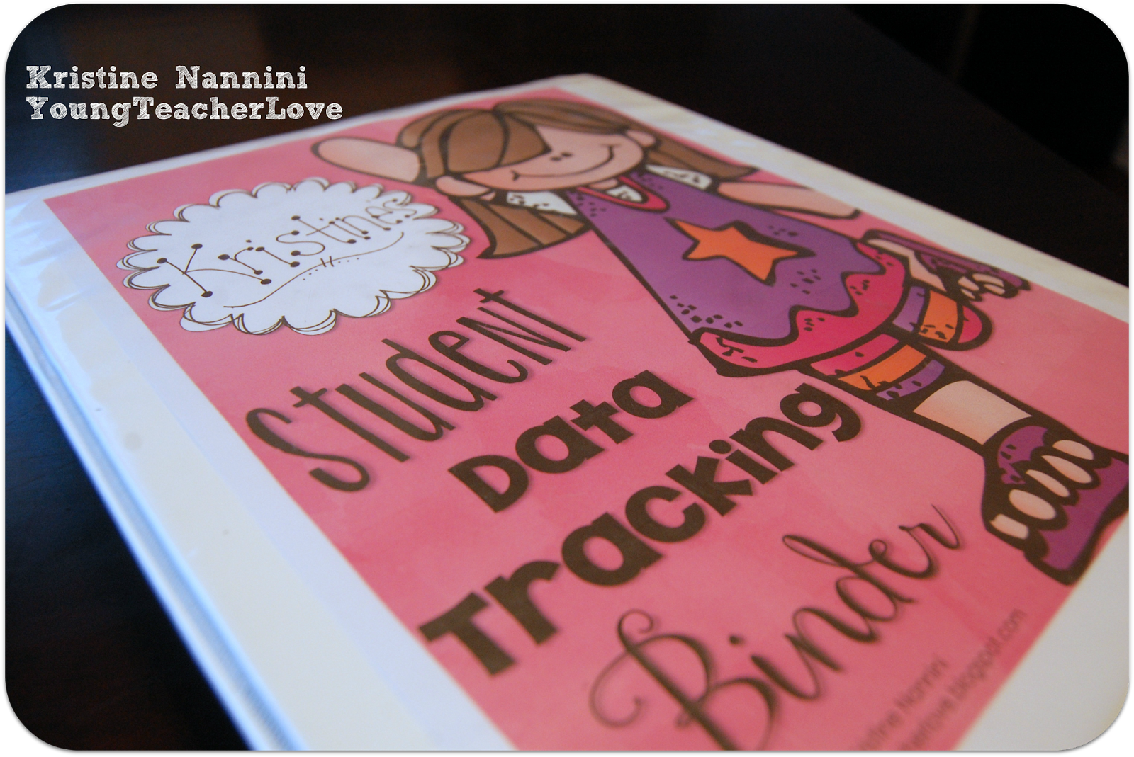 Classroom Freebies Student Data Tracking Binder Covers and Binder Spines