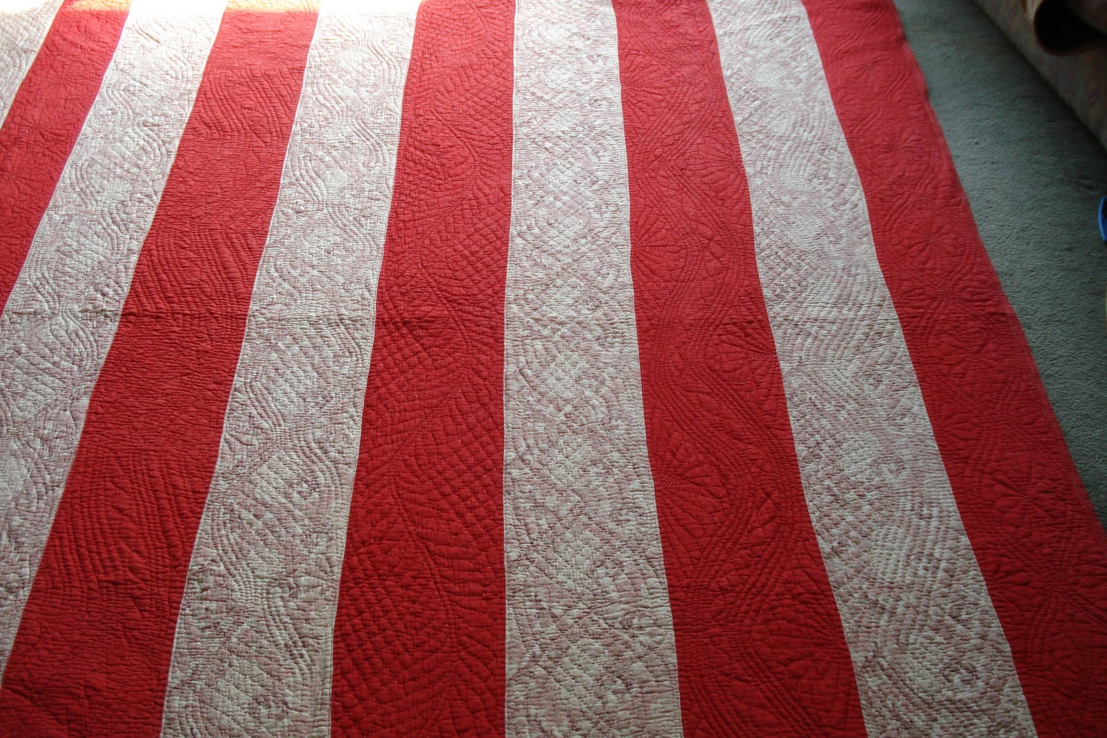 Welsh Quilts Beamish Strippy Quilt