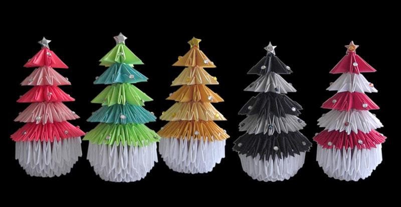 origami maniacs 3d origami christmas tree origami maniacs 3d origami christmas tree