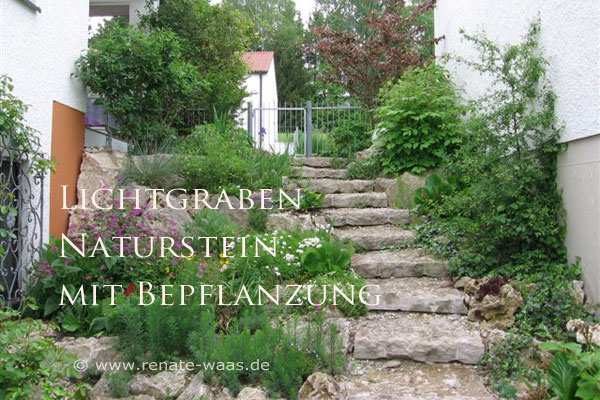 Gartenplanung, gartendesign und gartengestaltung: lichtgraben
