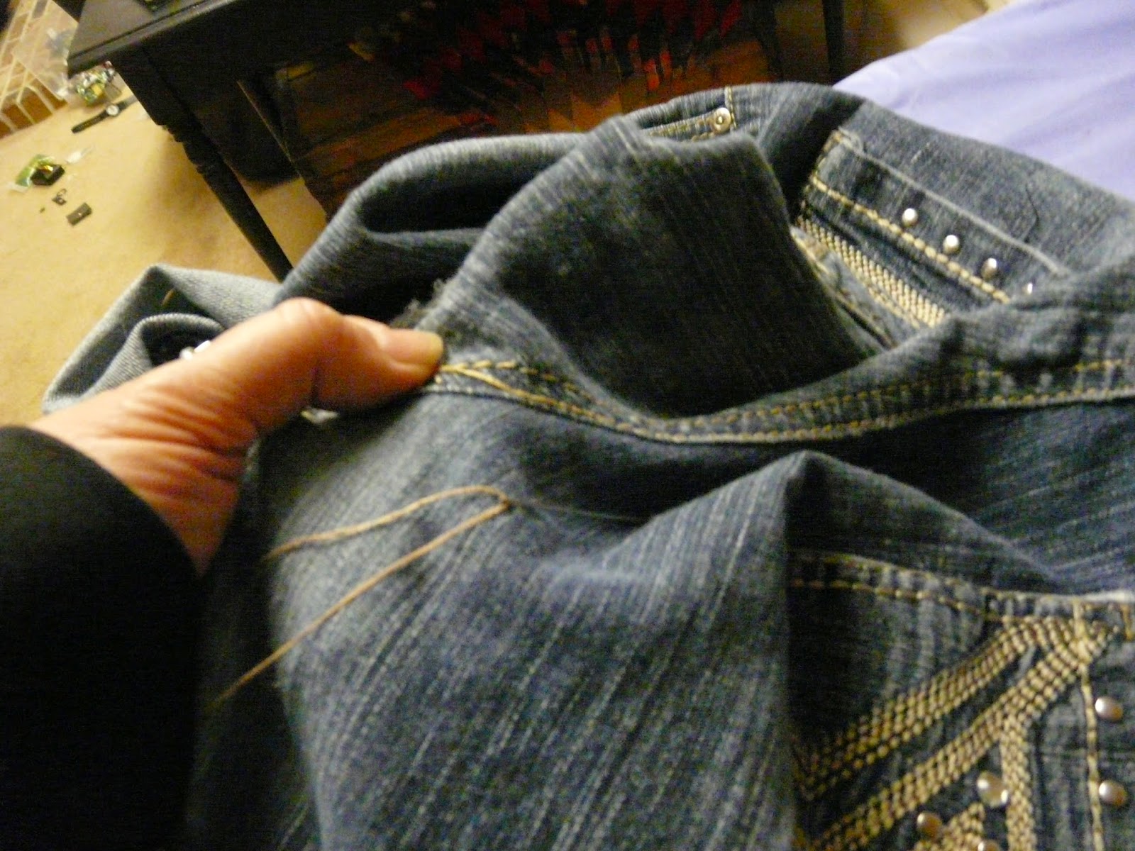 How To Patch Holes In Crotch Of Pants