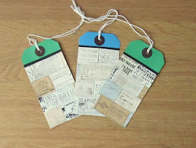 upcycled vintage paper craft