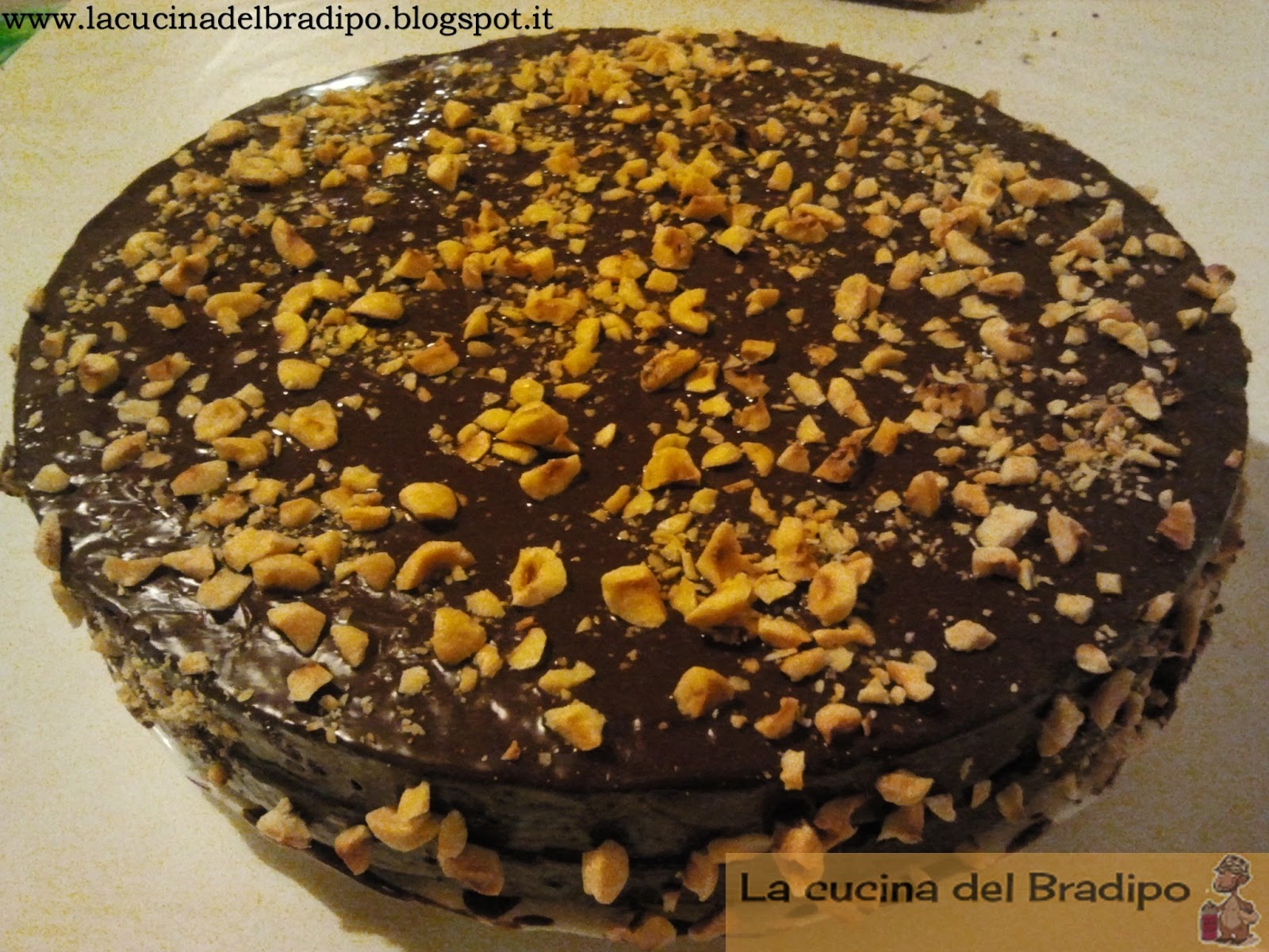 La Cucina Del Bradipo Torta Rocher Con Crema Al Mascarpone E Nutella