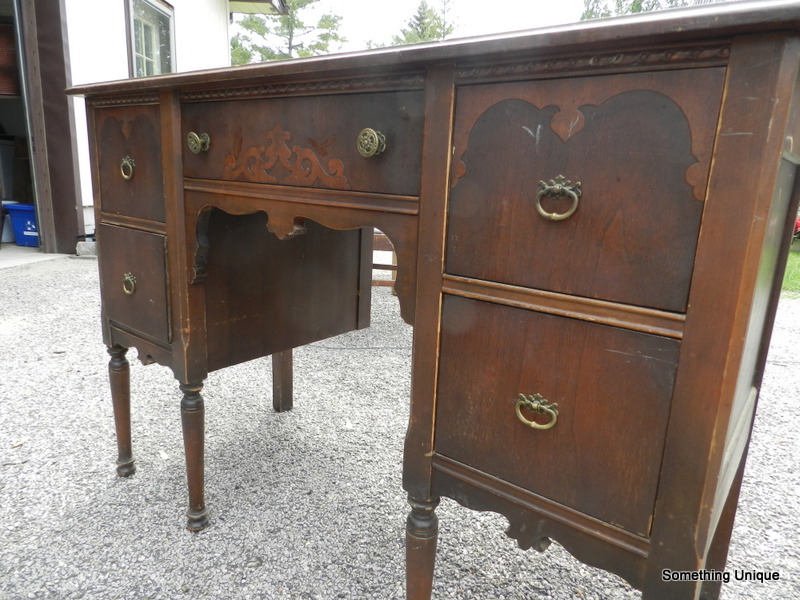 Crafty in Canada Antique Vanity redo and a couple of lessons