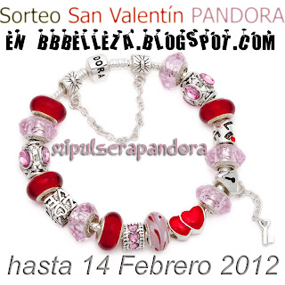 Sorteo San Valentín Pandora BBbelleza!