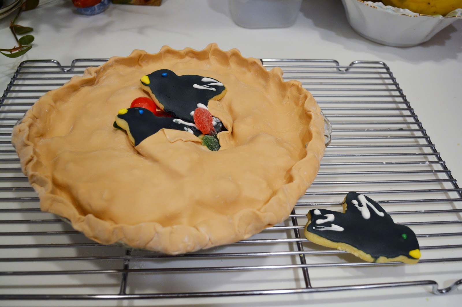 Four and Twenty Black Birds Baked in a Pie