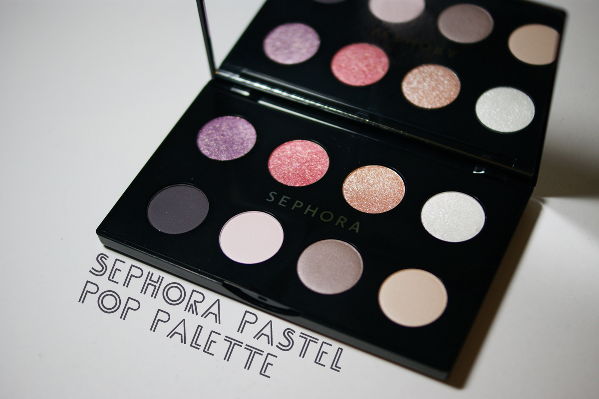 lipstick + lacquer Sephora Pastel Pop Palette (Swatches + Review)