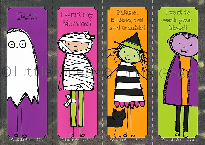 http://www.teacherspayteachers.com/Product/FREE-Spooky-Bookmarks-for-Halloween-907181
