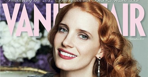 Jessica Chastain Goes T*pless for Vanity Fair September 2012 | Lookers Blog