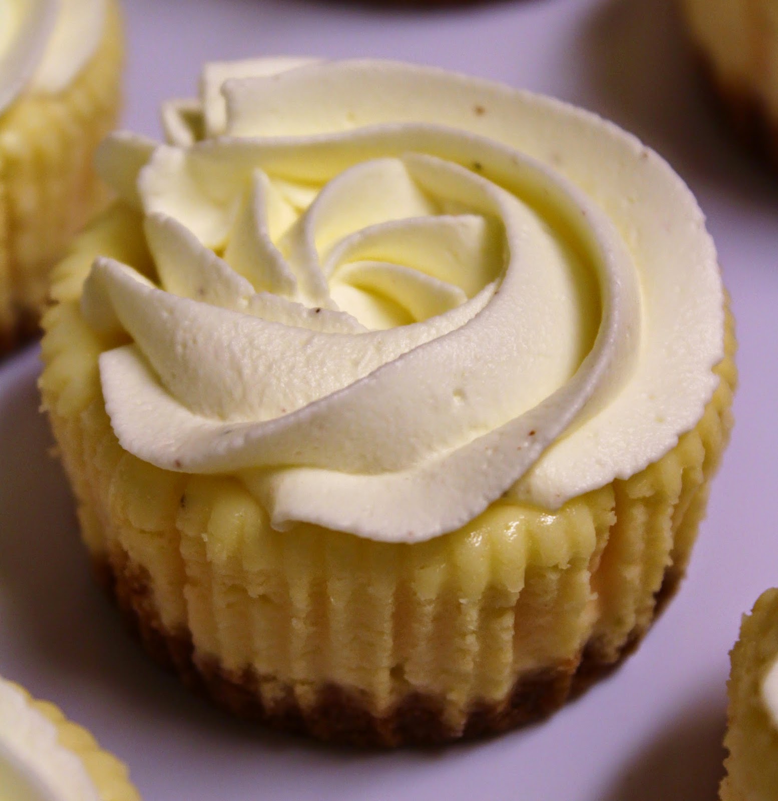 Blog as you Bake Eggnog Cheesecake Cupcakes with Eggnog Whipped Cream