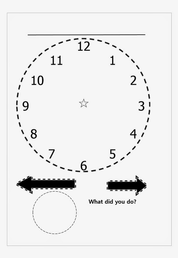 Clock Project for Past Tense ! Free download ) Mrs. Baia's Classroom