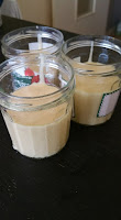 pate a gateau dans pot de confiture