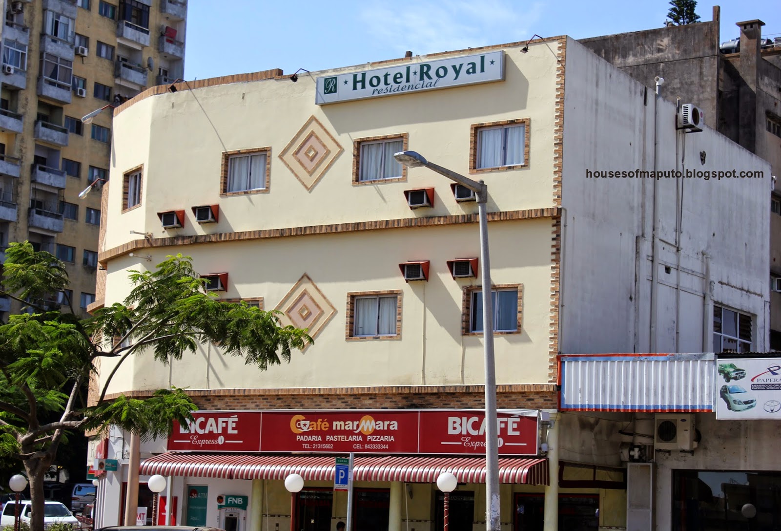 Hotel Royal Edifício Art Deco Maputo, Moçambique, África