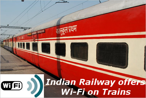 இந்திய ரயில்களில் வருகிறது இலவச வை-பை(Wi-Fi) இன்டர்நெட் Wifi+on+trains
