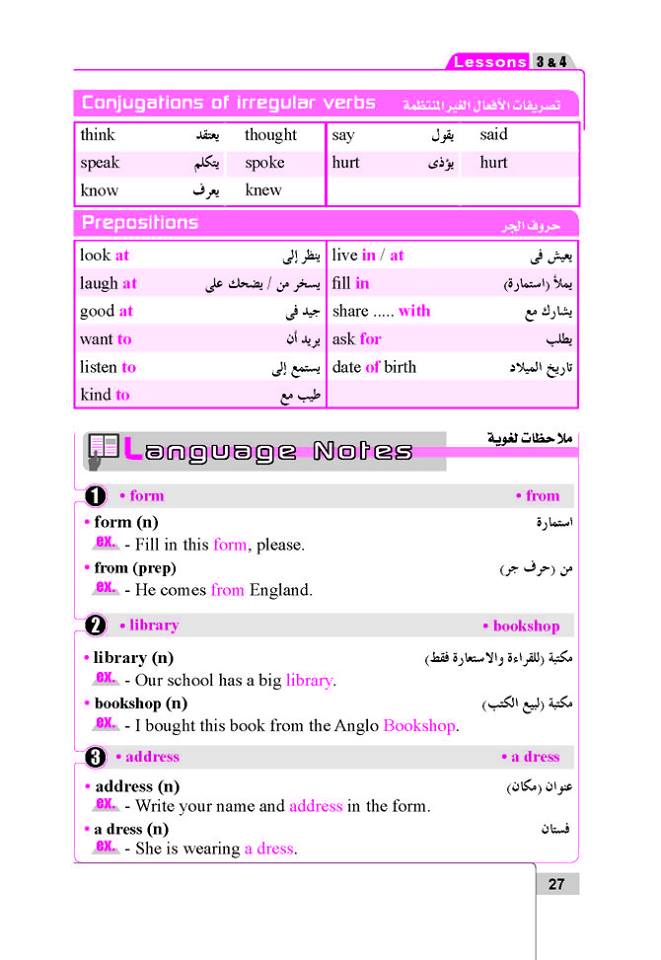 الوحدة الأولى كتاب بت باى بت ترم أول 2016  الاول اعدادي 2016 المنهاج المصري