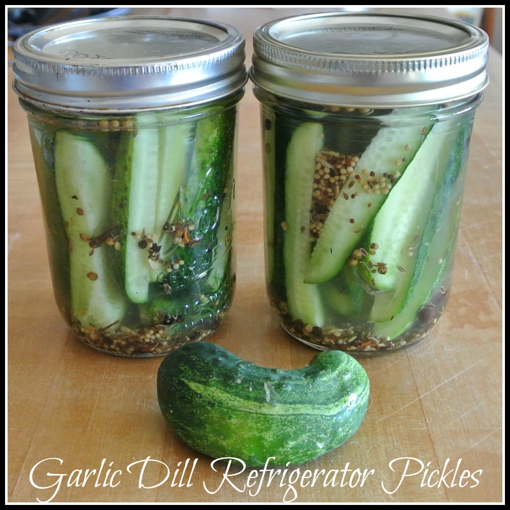 Mom, What's For Dinner? Refrigerator Dill Pickles