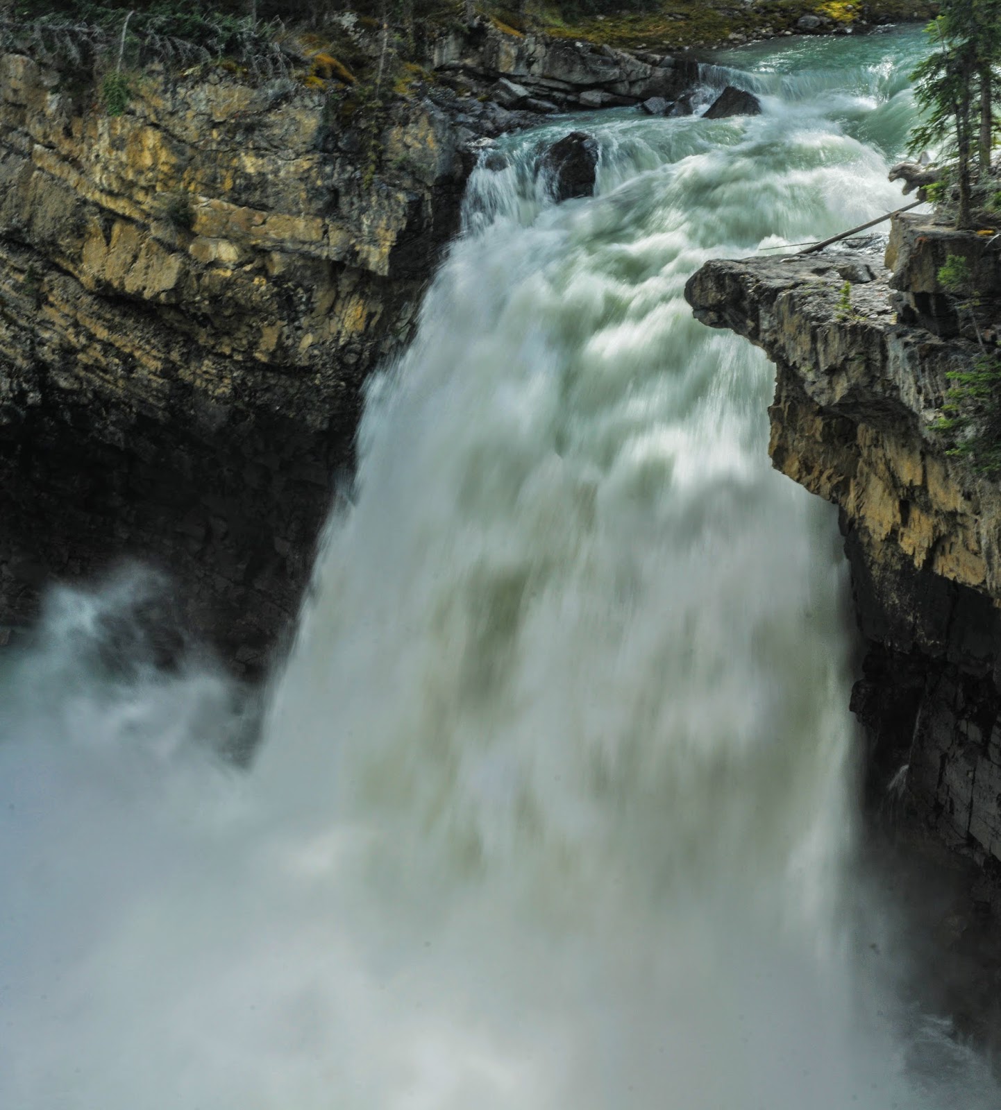 Waterfalls Alberta Snake Indian Falls
