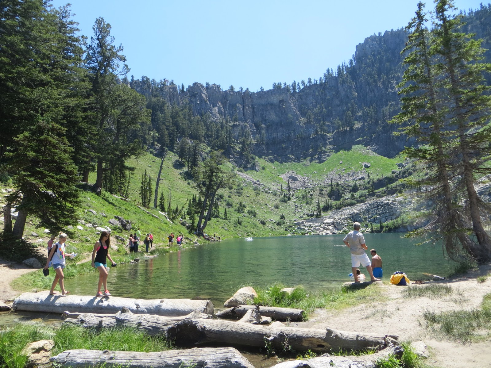 the playful maziness Bloomington Lake