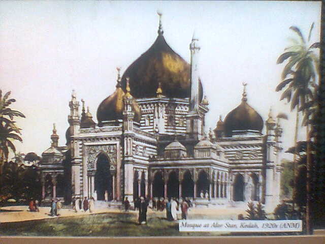 mosque at alor star,kedah.1920s(anm)