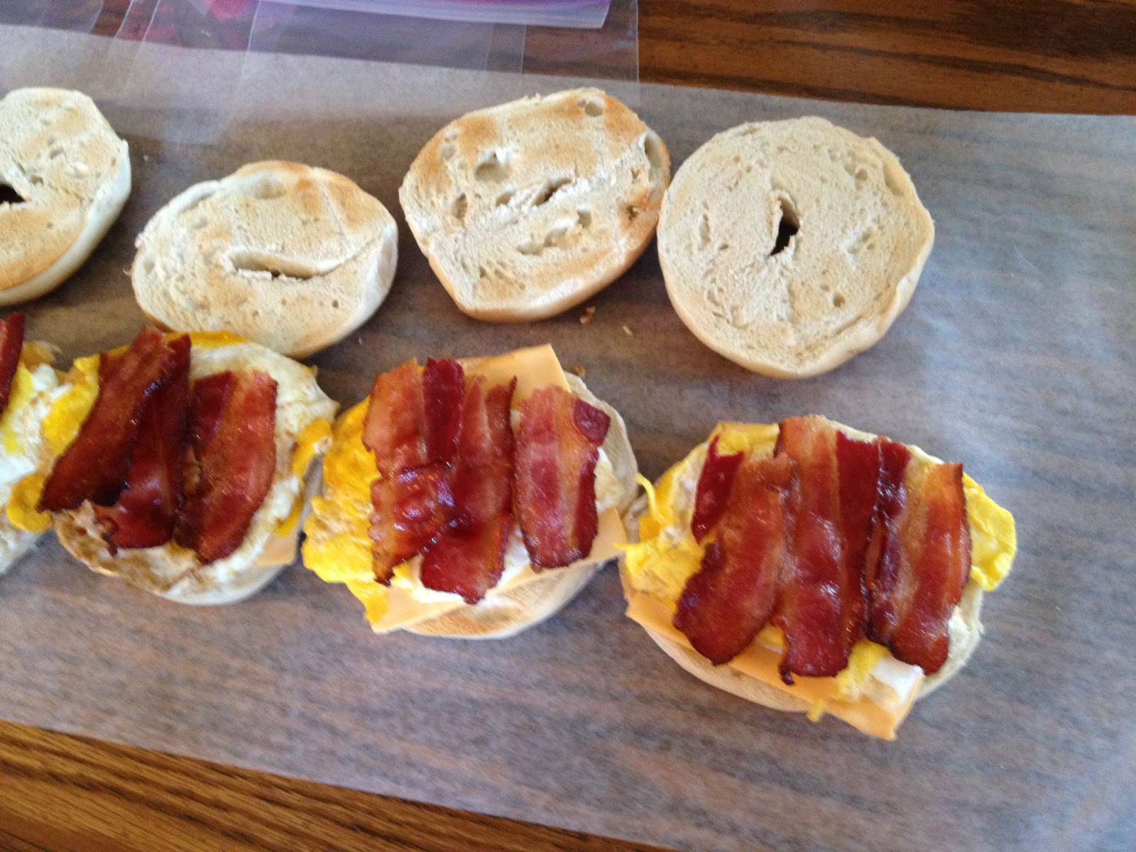 The Farmer's Wife, IN Bacon, Egg and Cheese Bagel