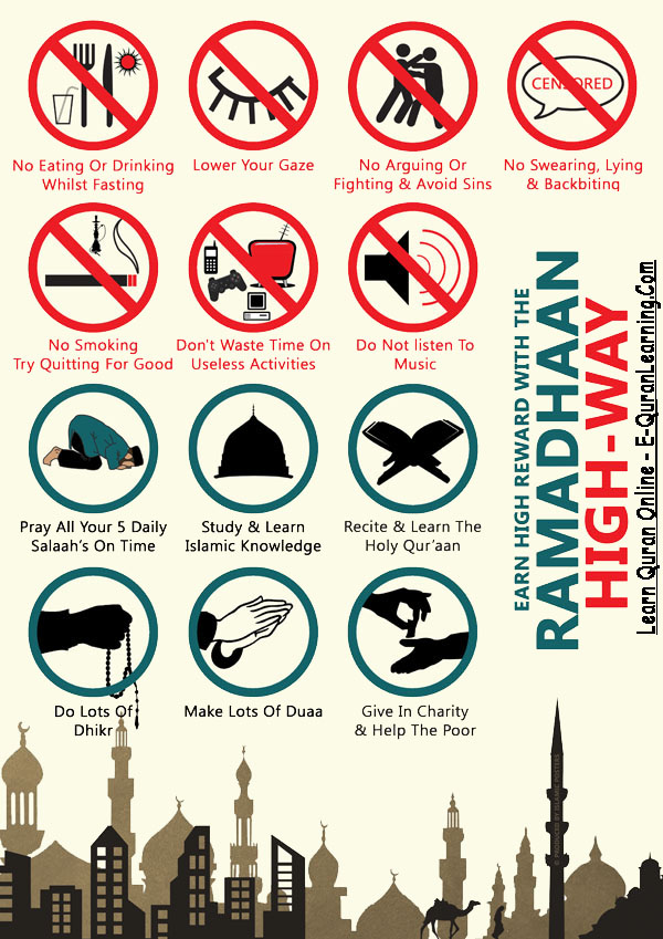 Essential Do’s and Don’ts for Ramadan Fasting